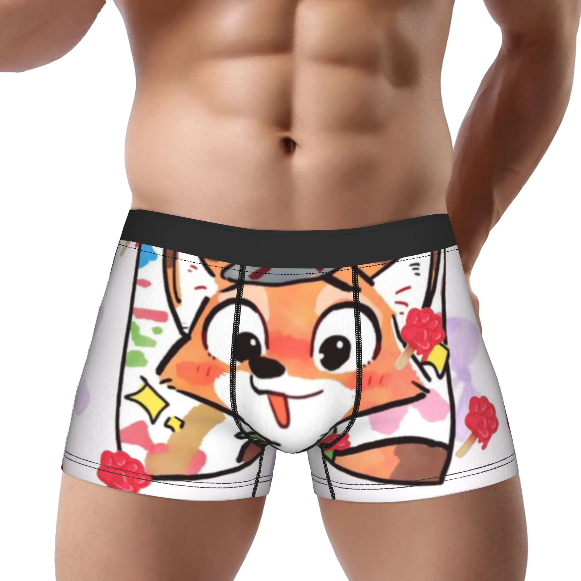 

Трусы Judy And Nick Zootopia, мужские трусики, удобные шорты, трусы-боксеры