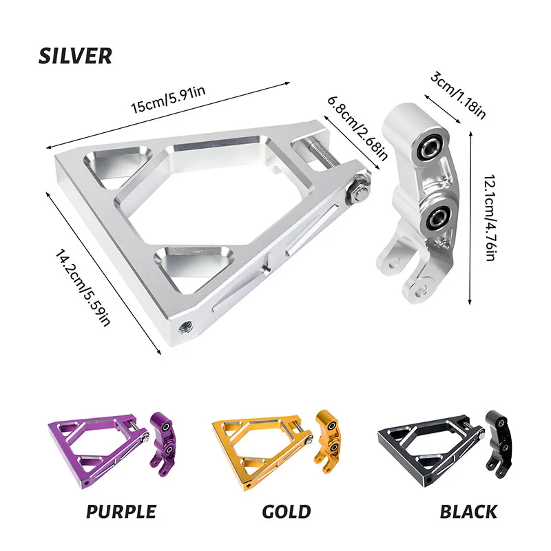 For SURRON Light Bee X S Segway X160 X260 Shock-absorbing Triangle Bracket Rear Suspension Linkage Kit Motorcycle Accessories