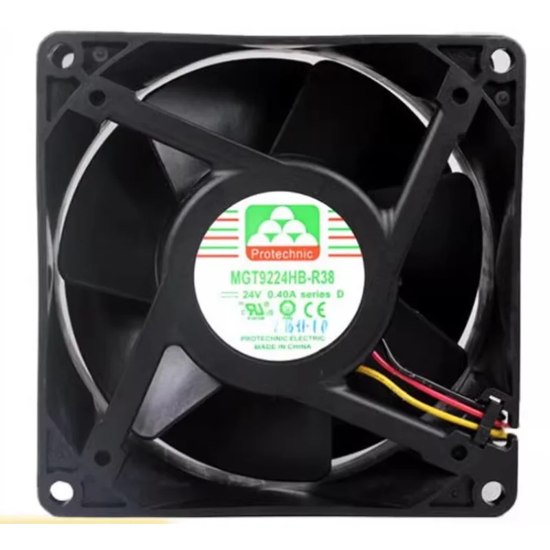 

Magic MGT9224HB-R38 DC 24 В 0,40 А 90x90x38 мм 3-проводной охлаждающий вентилятор для сервера