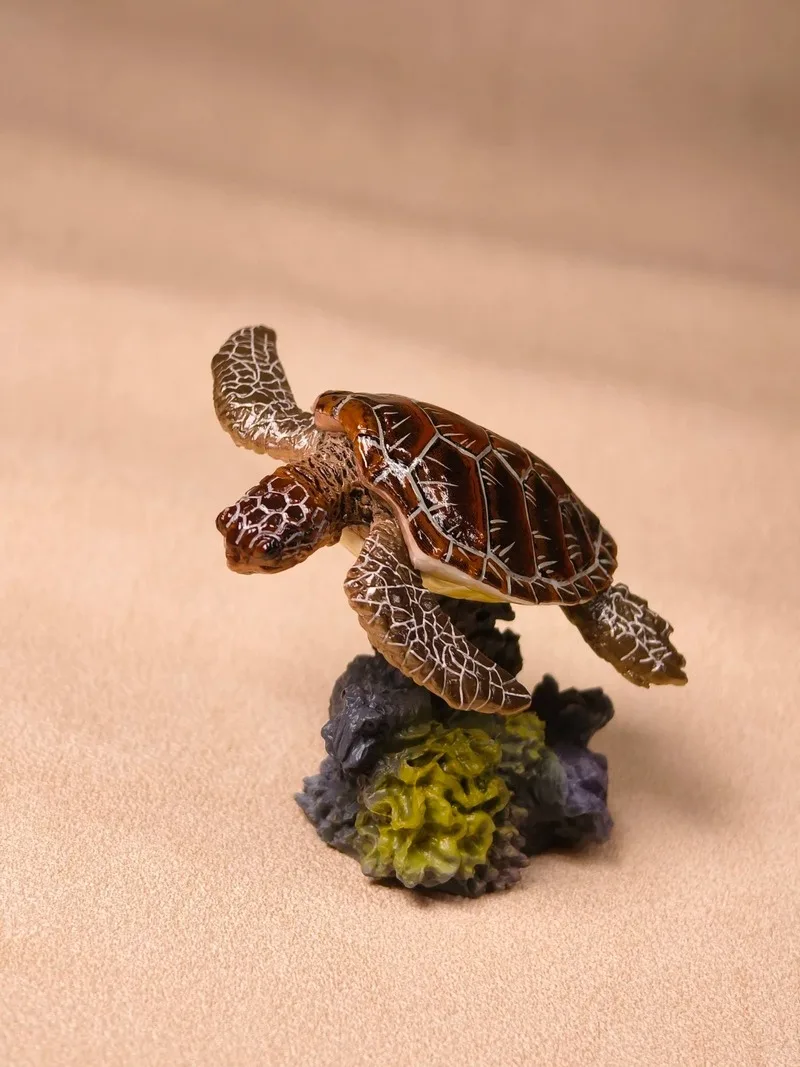 In Stock Bandai Marine Life Figure Series Coral Reef Inhabitants Clownfish Collection Decoration Ornaments Model Toy Gifts