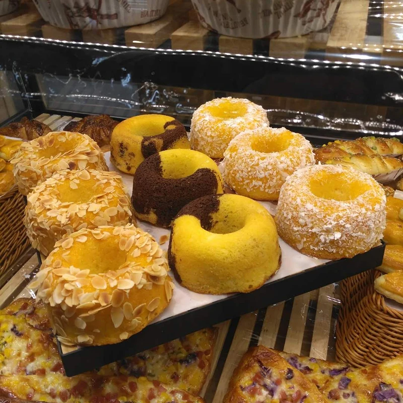 1Pcs Aluminum Ring Baking Mold Cake Mold Hollow Qi Feng Cake Mold Donut Mold Fixed Chimney Mold