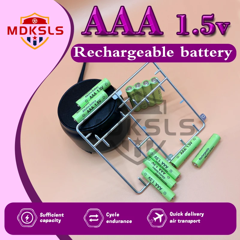 

2025 New MDKSLS AAA 1.5V Battery 3600mAh Rechargeable Battery NI-MH for Clocks Mice Computers Toys So on Toys Fan
