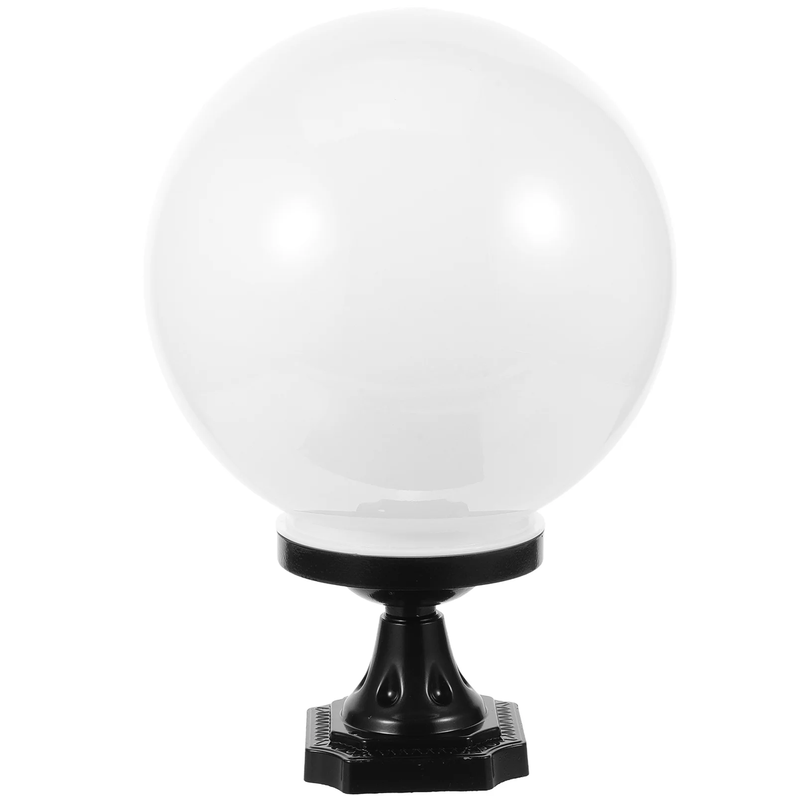 

Replacement Light Globes Courtyard Wall Pillar Decorative Lamps Garden Ball Street Accessories Shades Cover Acrylic Bulb