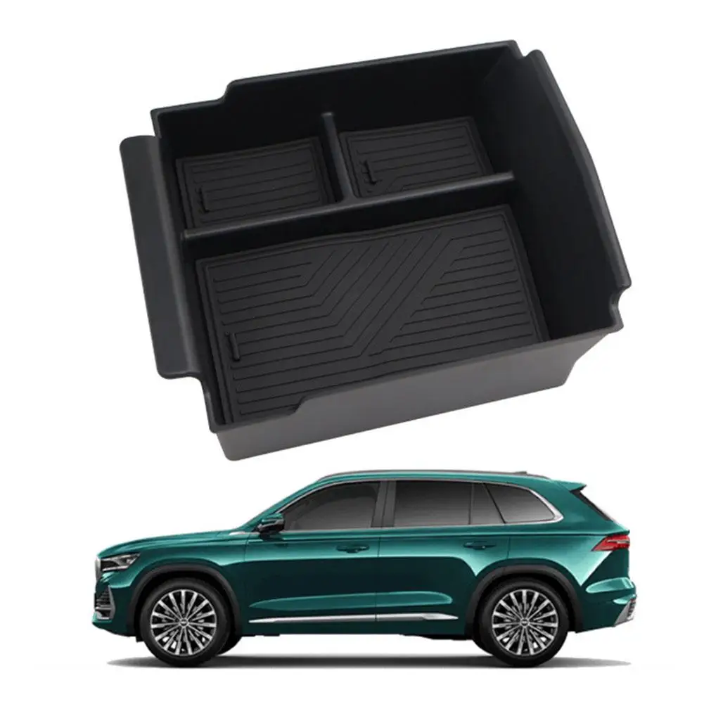 Mittelkonsole Untere Aufbewahrungsbox Hochkapazitäts-Antirutsch-Organizer-Ablage Auto-Innenausstattung Zubehör Für Geely EX2 Geome 2025 2026 – Detail 4
