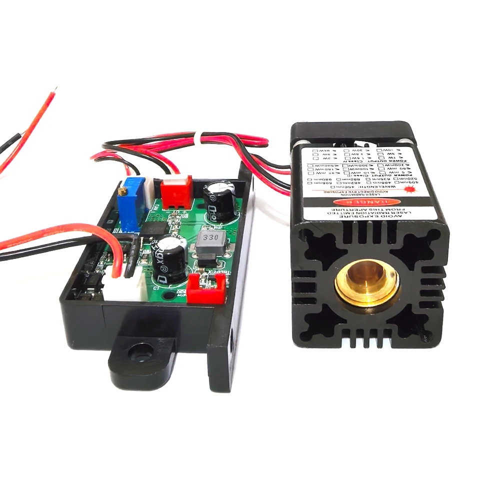 571nm/555nm/545nm/532nm Yellow Green Dot Laser Module 12V Driver TTL 0-20khz Woodwork Parts