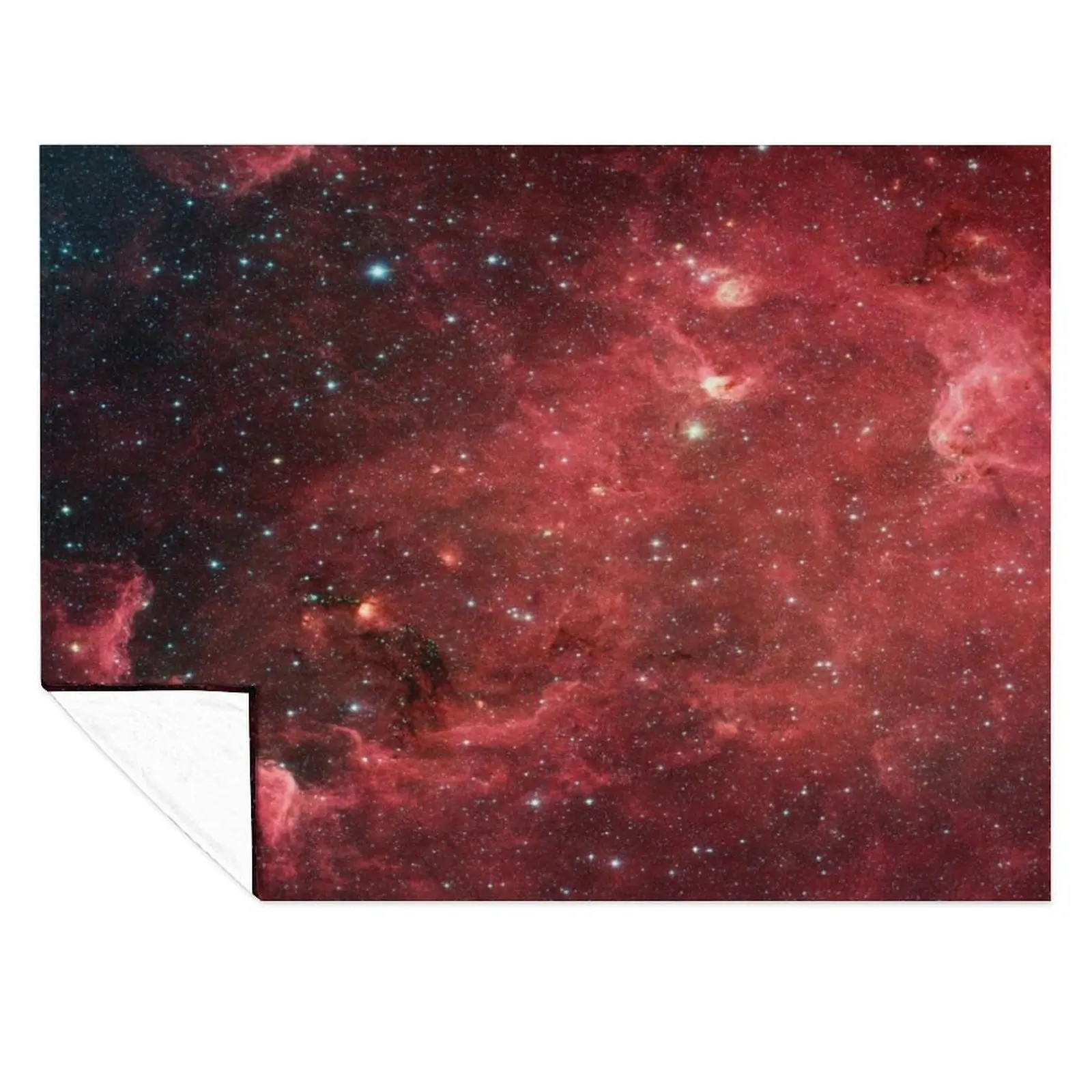 

North America Nebula Infrared, RBSSG Throw Blanket For Baby for babies Winter beds Blankets