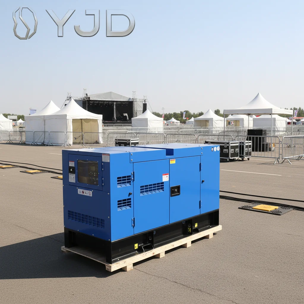 50kw Silent Diesel Generator Set Water Cooled 220/380V 50/60Hz with ATS and 1500rpm Engine