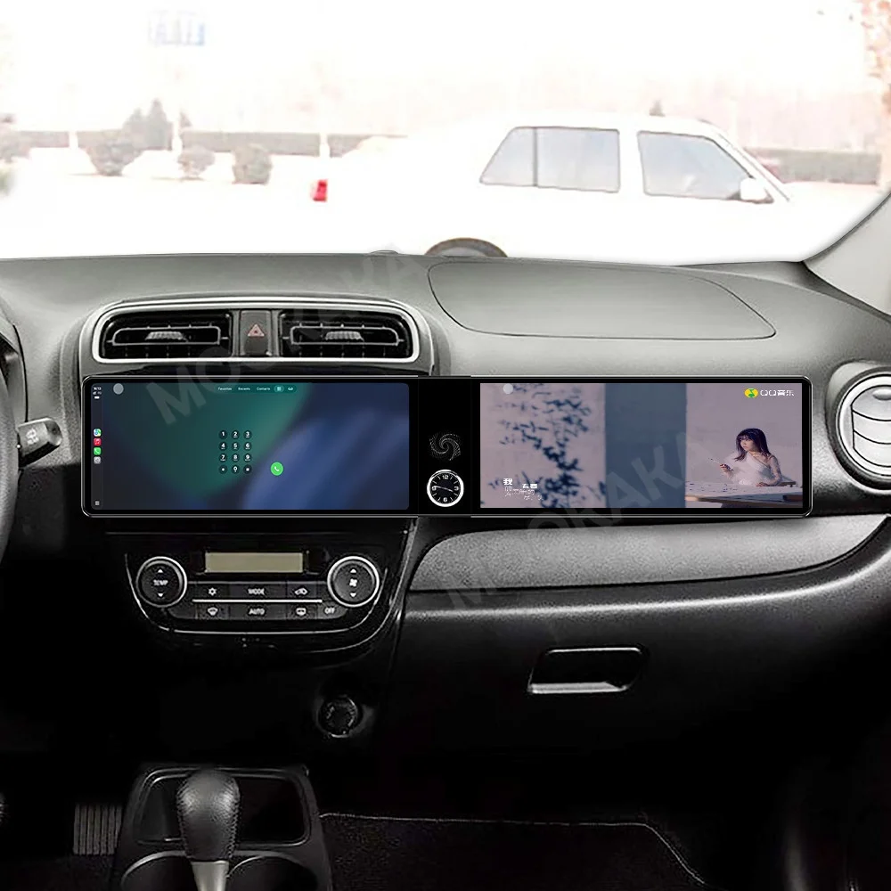 For Mitsubishi Galant 2012-2018 Android Car Stereo Wireless Carplay Android Auto GPS Navigation 12.3