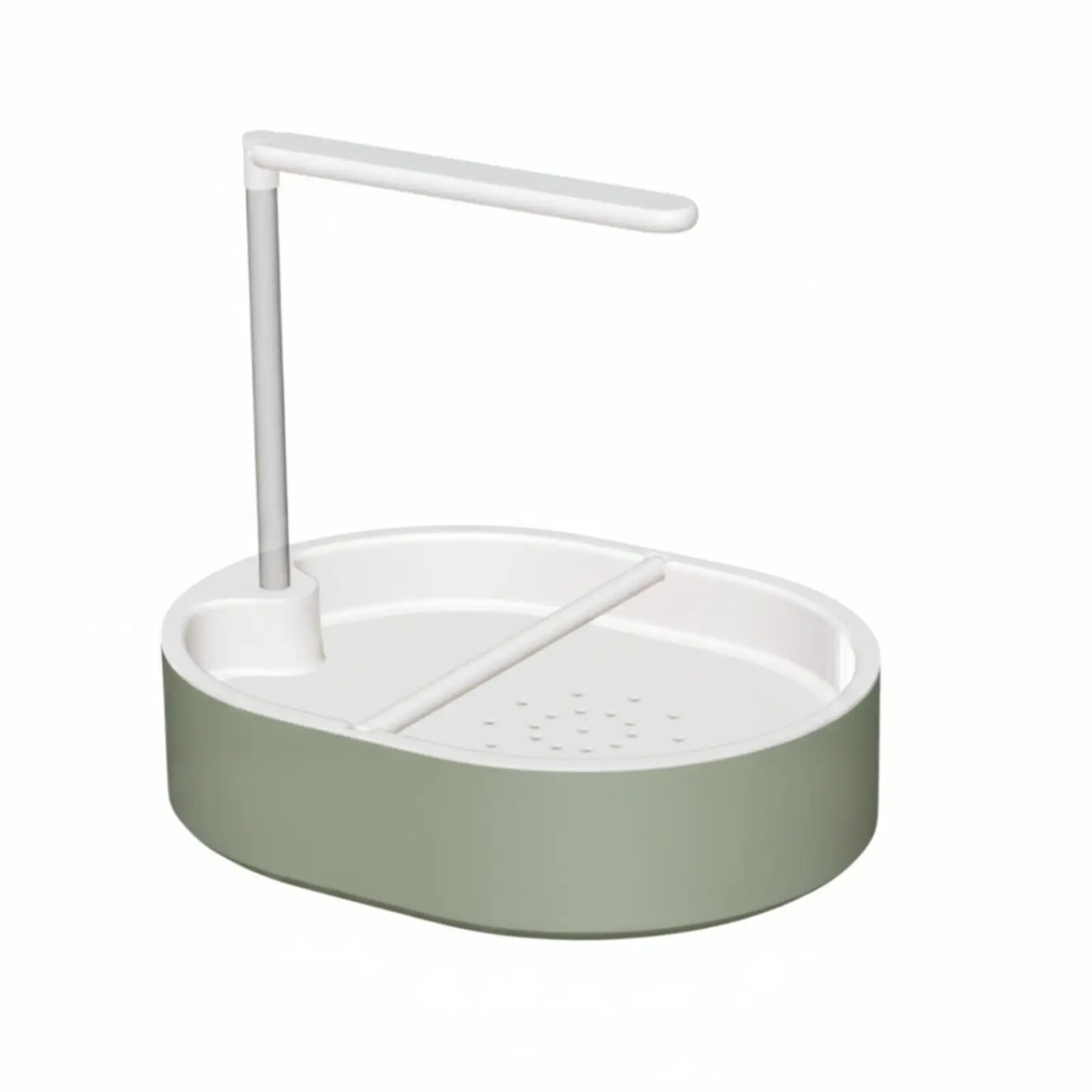 Circulating Bird Bath with Pump Overhead Bird Bathing Basin with Shower Tube