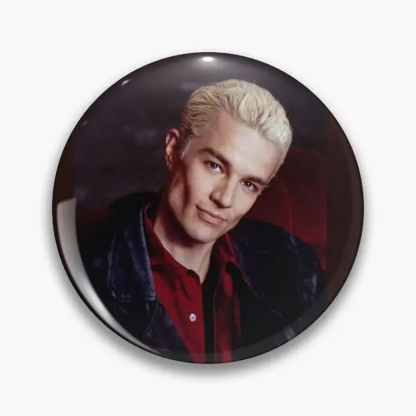 Spike From Buffy The Vampire Slayer  Soft Button Pin Women Cartoon Lover Brooch Jewelry Decor Badge Gift Lapel Pin Hat Fashion