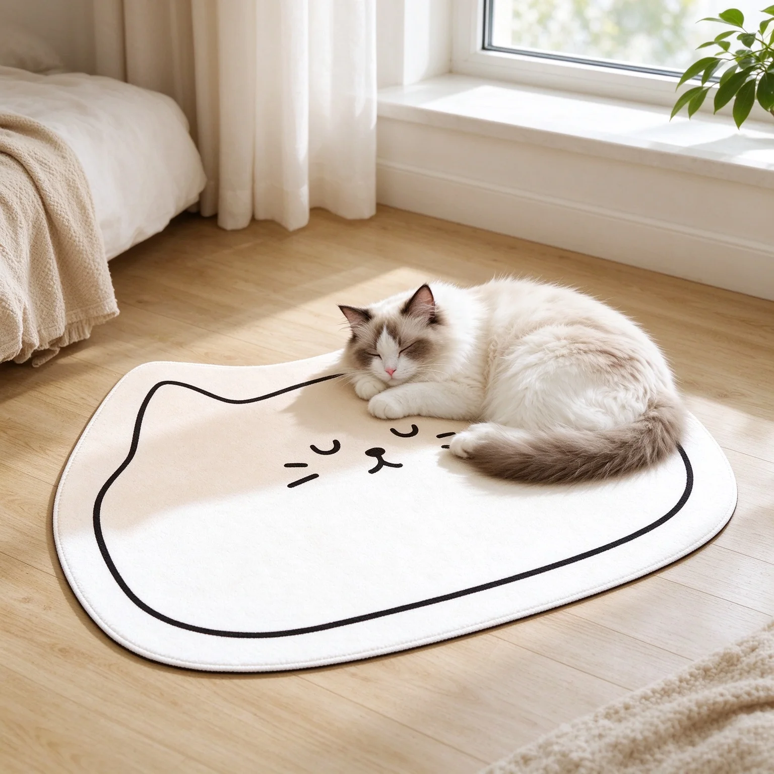 60x40CM Thickened Soft Diatomaceous Earth Bathroom Floor Mat Absorbent Quick Drying Entrance Rug Anti-Slip Foot Pad for Door