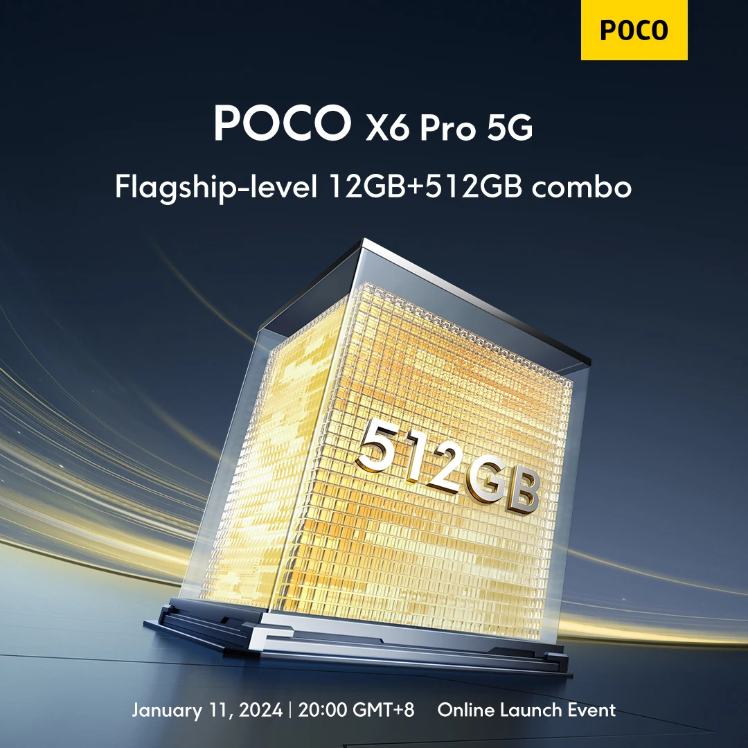 【World Premiere】Global Version POCO X6 Pro 5G NFC 256GB/512GB Dimensity 8300-Ultra 67W 64MP Camera with OIS 6.67\