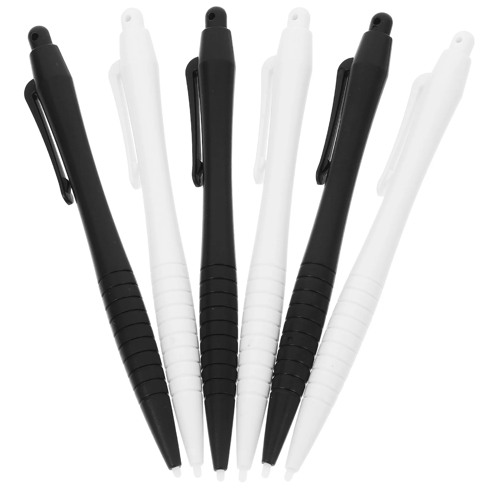 6 Pcs LCD Tablet Stylus for Portable Console Sketching Pen Universal Spring Rope Drawing Plastic Tablets Touch Screen