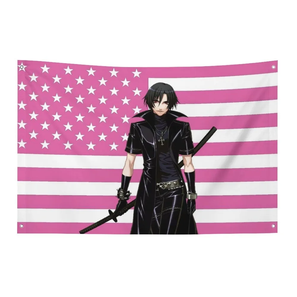 1pc Togainu No Chi Personalized Items Outdoor Decors Room Decor Y2k Funny Flags for Bedrooms Custom Flag on the Wall Home Garden
