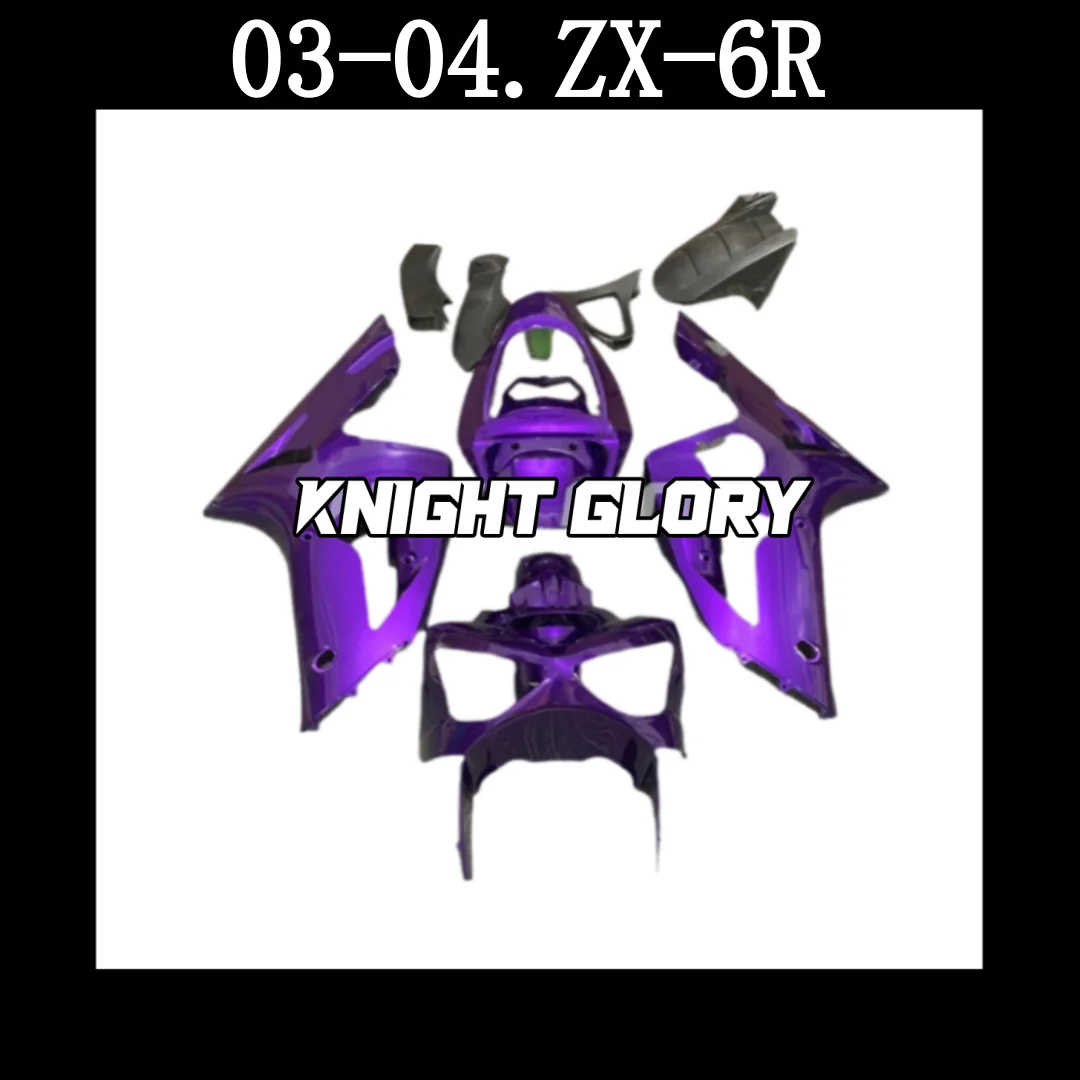 

Injection Molding Fairings Kits Fit For 636 ZX-6R 2003 2004 Bodywork Set Motorcycle Accessories ABS injection molding