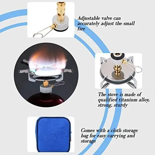camping stove，backpacking stove，camping stove propane，portable gas stove camping，camping grill for Outdoor Backpacking Hiking an