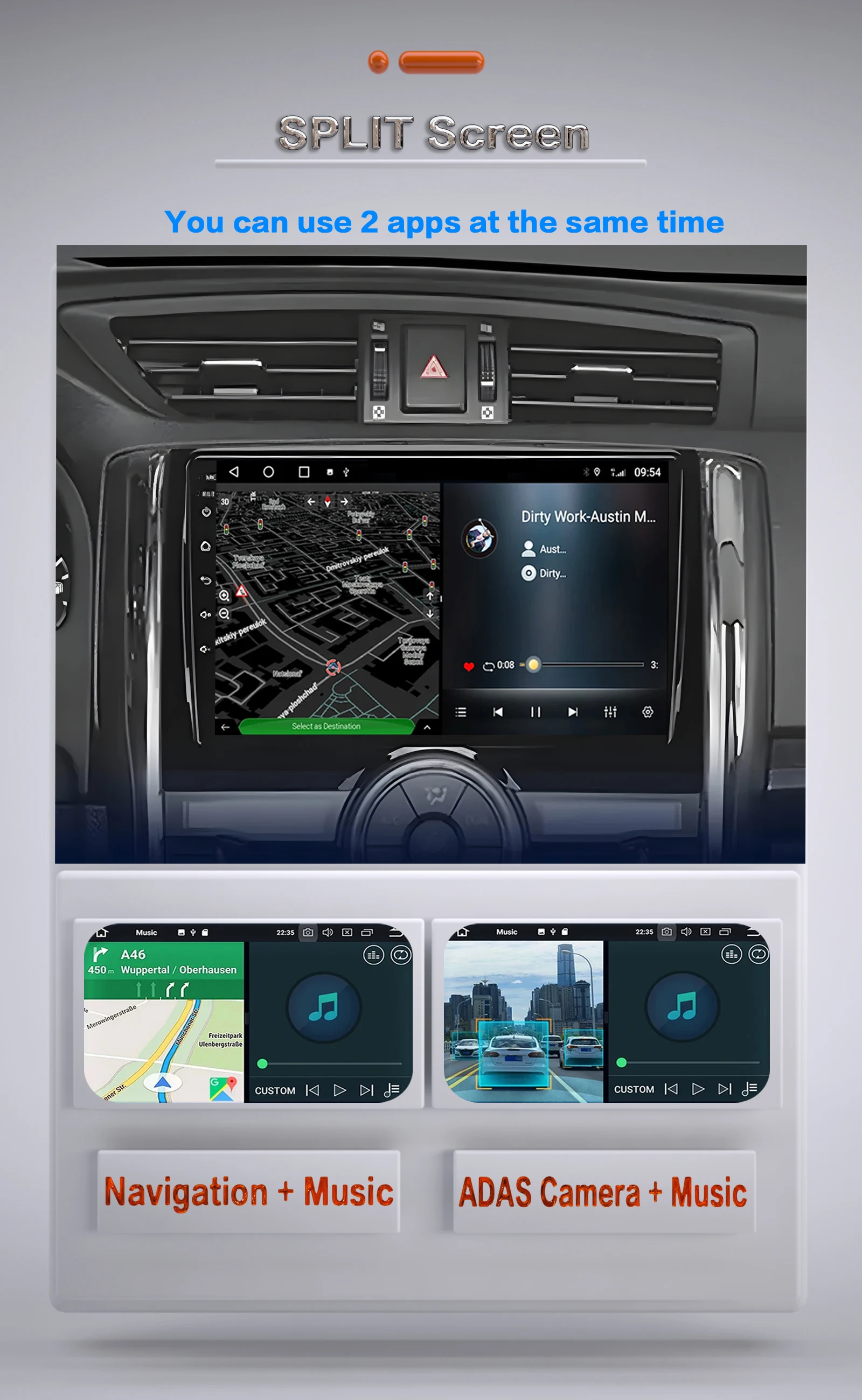 راديو السيارة Carplay أندرويد السيارات اللاسلكية لتويوتا ريز مارك X 2009-2019 واي فاي 4G 8Core الملاحة سيارة DSP مضخم صوت ستيريو فيديو #5