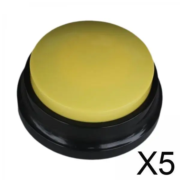 

Записываемая звуковая кнопка: интерактивная игрушка для тренировки голоса, обучающее устройство для общения для собак, кошек, детей, семейная игра