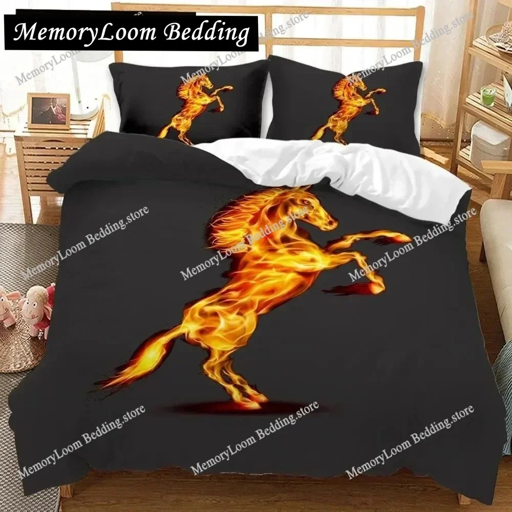 3D Animal Duvet Cover Gecko and Crane Bohemian Exotic Tribal Style Bedding Set Cool Animal Chic King Size Polyester Qulit Cover