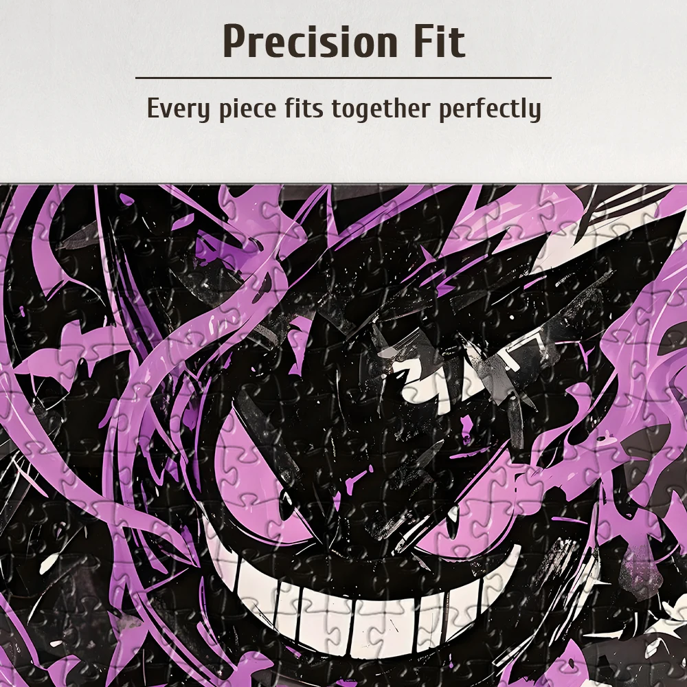 เกมปริศนาไม้ธีมโปเกมอน เก็นการ์ -เลือกระดับความยาก 108/200/300/500/1000 ชิ้น ของเล่นฝึกสมอง ของสะสม