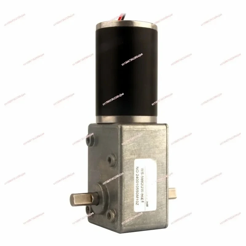

5882-50ZY double-shaft turbo worm DC deceleration motor large torque speed regulation motor 12V/24V forward and reverse rotation