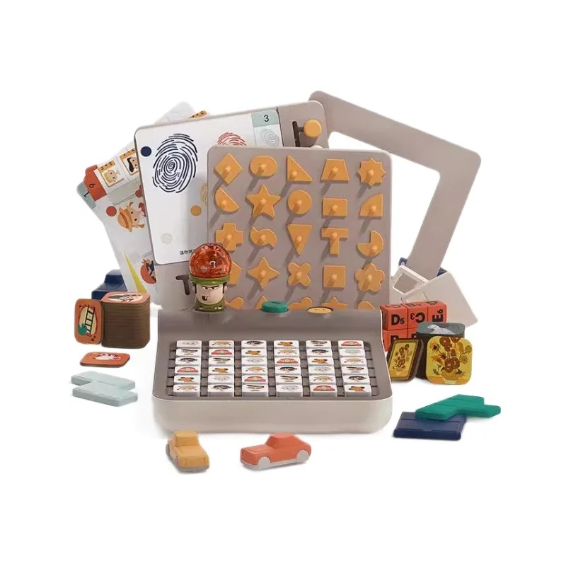 Rompecabezas de regalo para niños, juegos de mesa diez en uno, juguetes interactivos Montessori, juguetes educativos de matemáticas de madera, juguete sensorial de bloques magnéticos