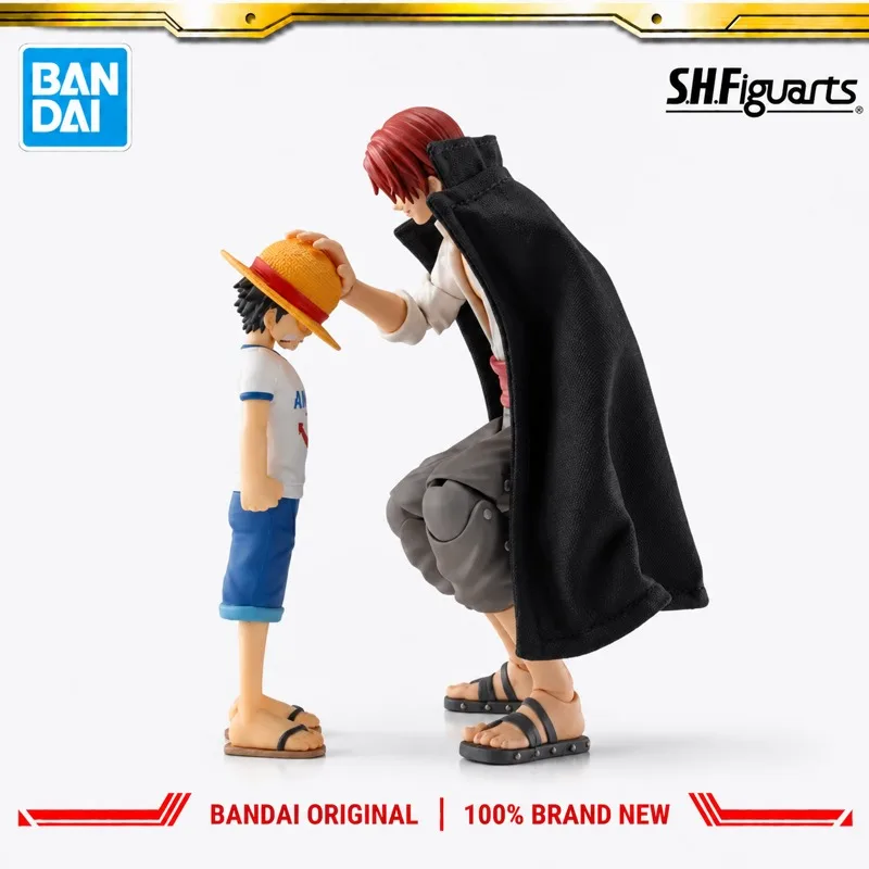 In Stock Bandai Original S H Figuarts One Piece Monkey D Luffy Action Figure Model Doll Brand New Boxed Anime Characters Toys
