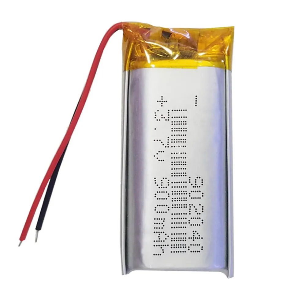 902040 3.7V 900mAh Lithium Polymer LiPo Rechargeable Battery For MP3 E-book Bluetooth Headset Flashlight Humidifier Electric Toy