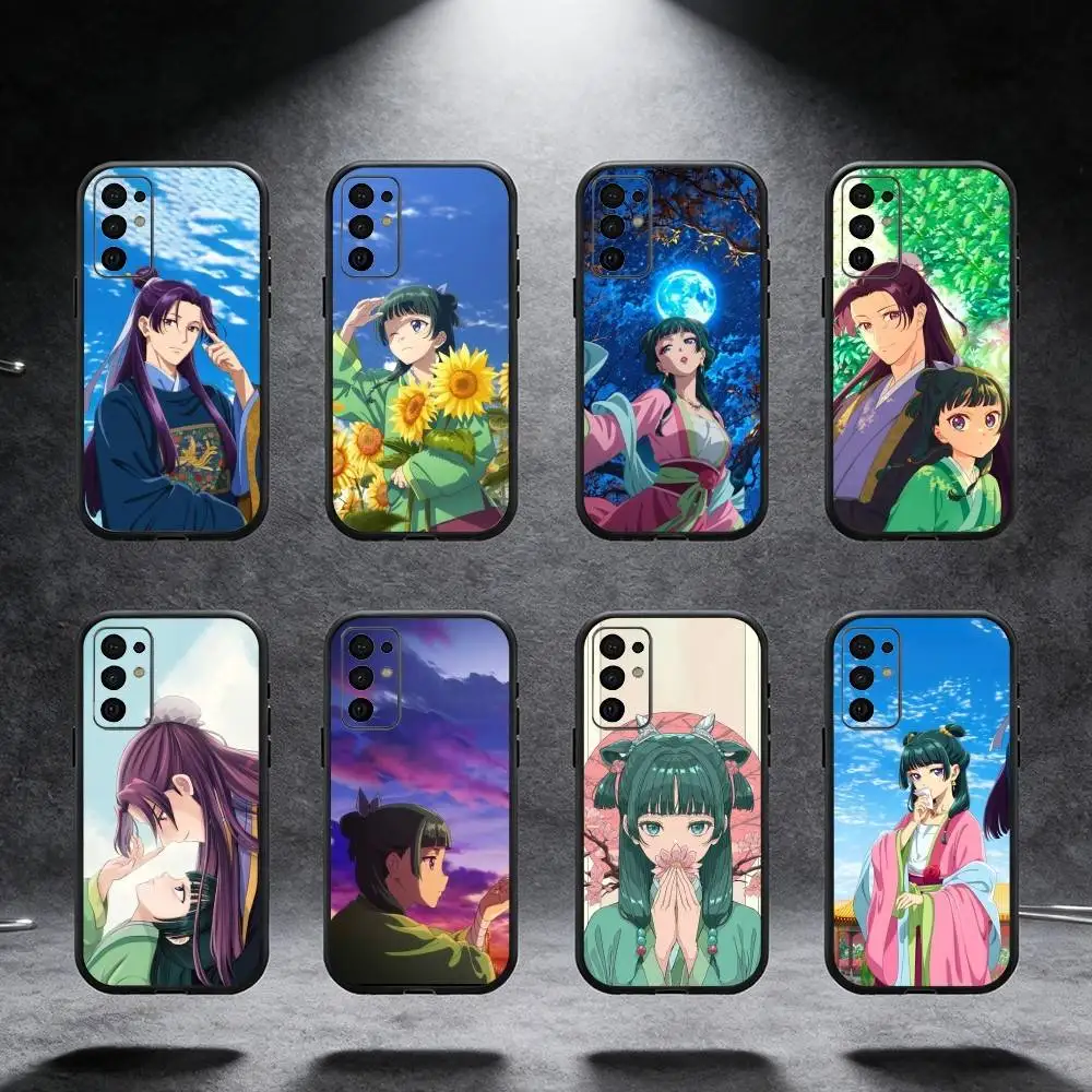 

The A-Apothecary Jinshi And Maomao Phone Case For Samsung S25,S24,S21,S22,S23,S30,Ultra,S20,Plus,Fe,Note,5G Black Cover