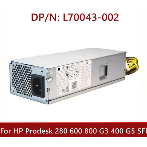 Alimentatore 180W Per HP ProDesk 400 G5 E 280 G3 – L08404-002, 4+4+7 Pin, Nuovo