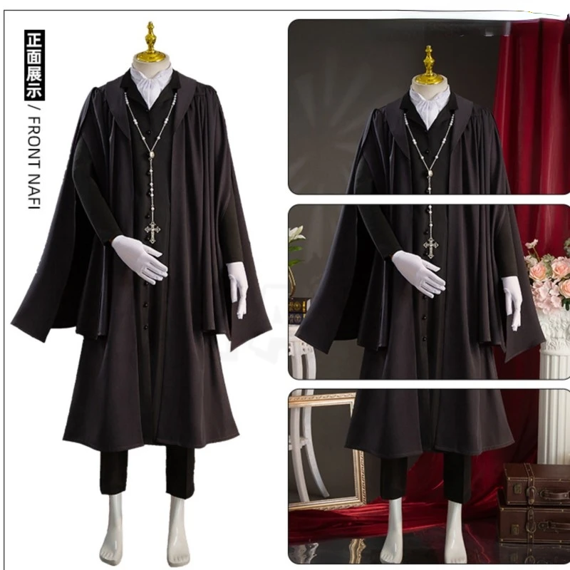 Traje de Cosplay de Anime para hombres, traje de uniforme de arco de escuela pública, Black Butler, Ciel, Chloe, Michalis, Kuroshitsuji, nuevo, 2024