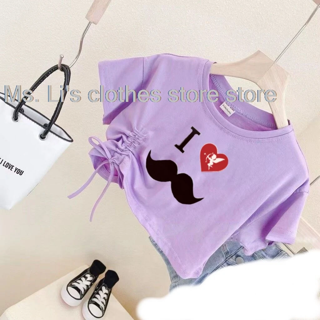 

NEW Children's size Camilo Echeverry High Dance Summer T-shirt Letter Printing Short clothing Streetwear T-shirt Clothes Girl