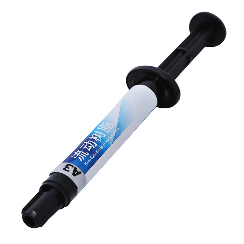 Hot selling Dental Dentex A1/A2/A3/A3.5 Light Cure Flow Composite-High Flow 3g/syringe