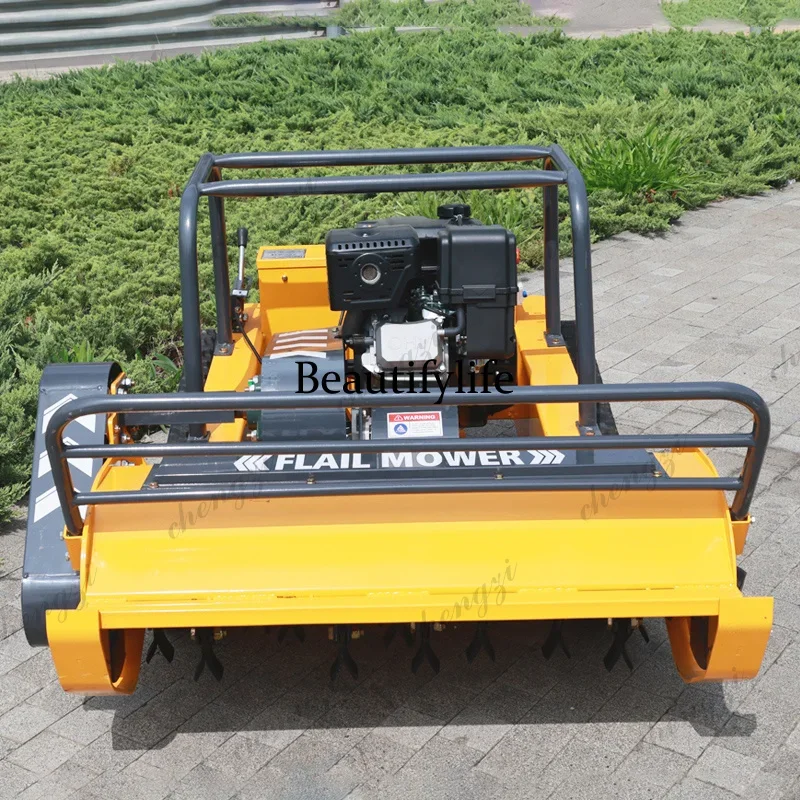 New intelligent remote control lawn mower robot, four-stroke  -powered zero-turn agricultural weeding equipmentDD182 - view 5
