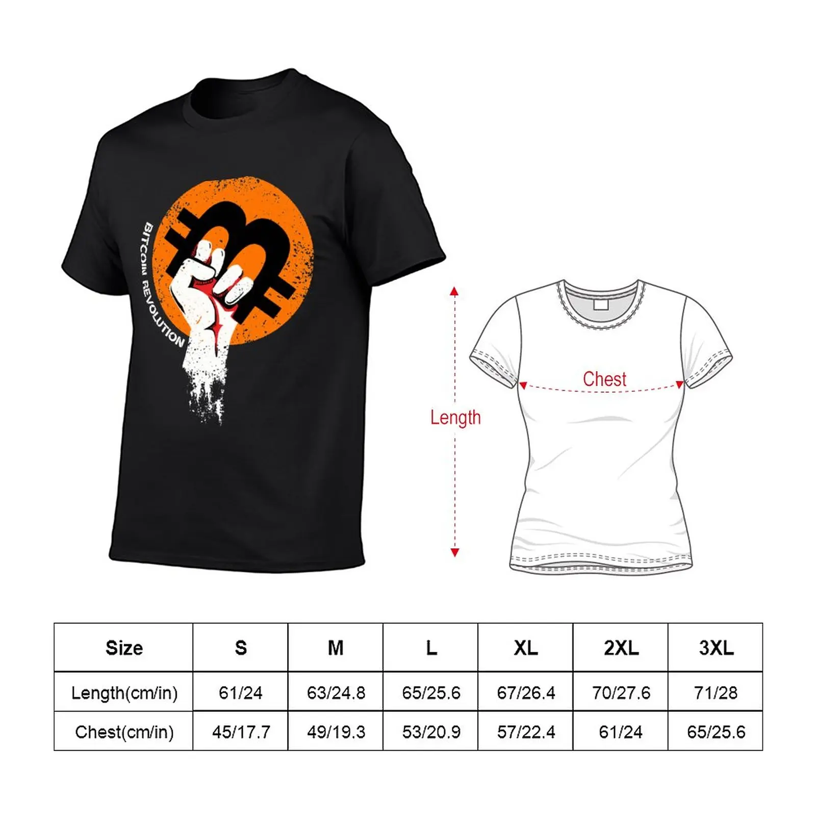 Bitcoin Crypto T Shirt Virtual Large Size Womens T-Shirt Kawaii Short Sleeve 100 Cotton Tshirt