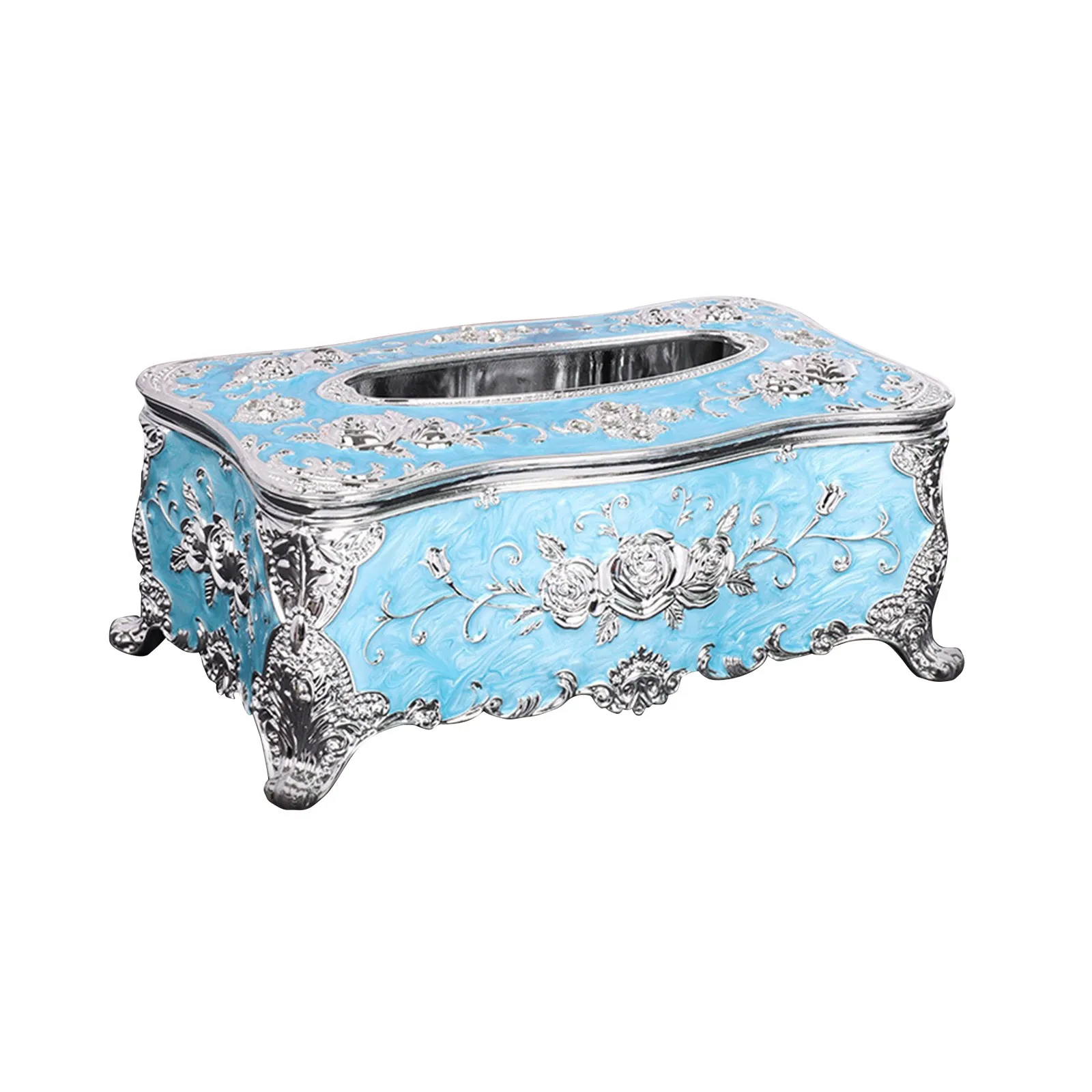 Exquisite Creative  Tissue Box Creative Punch-free Tissue Box Paper Towel Holder Bathroom Waterproof Tissue Box Decor Props