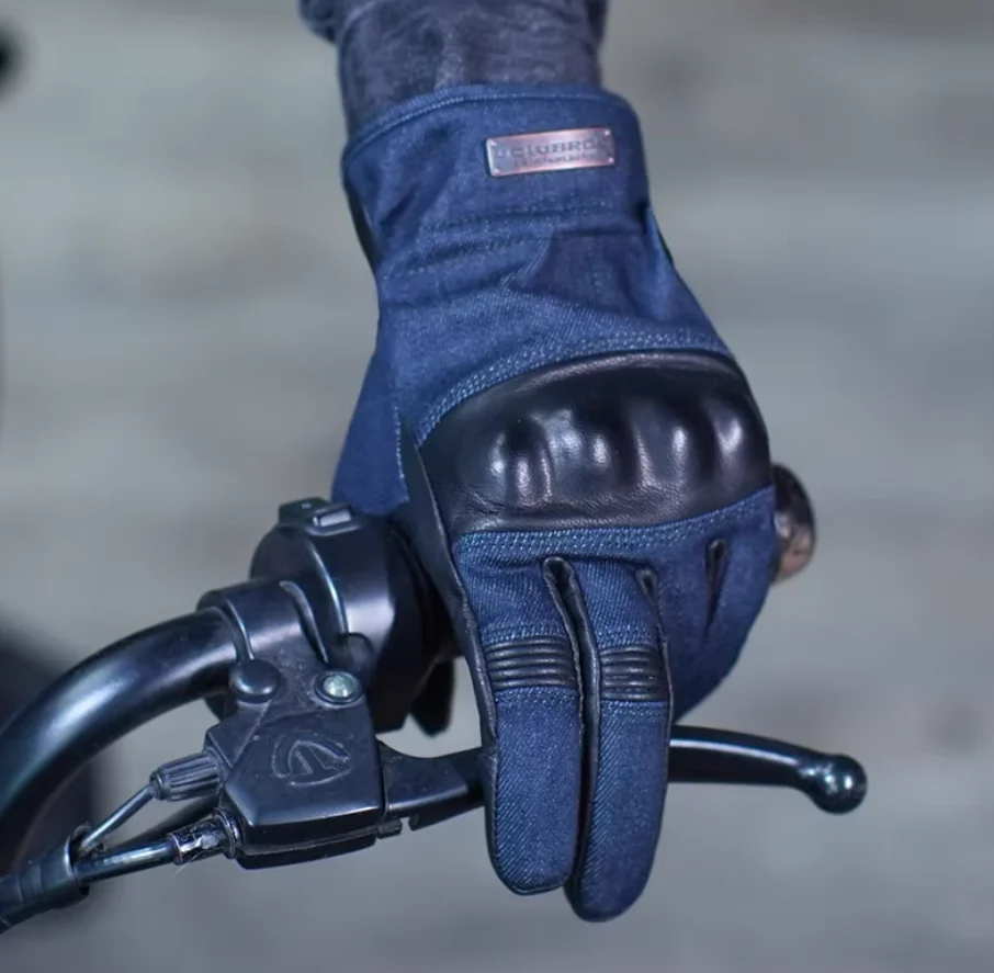 Uglybros Winter Vintage Motorcycle Gloves Leather Urban City Moto Riding Gloves Touch Screen Motorbike Motorcross Racing Gloves