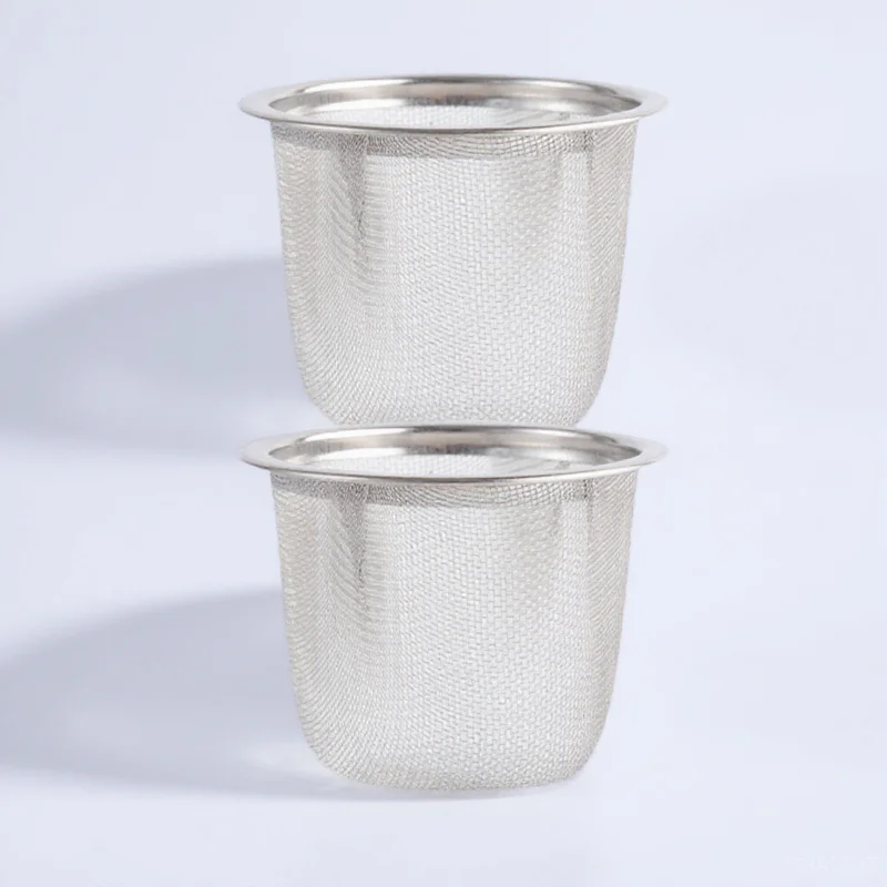 

10pcs Stainless Steel Strainer Fine Mesh Filter For Loose Leaf Brew Dregs Free Infuser Kitchen Office Use Strainers For Loose
