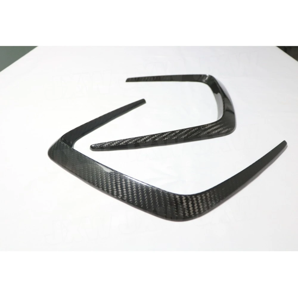 

Накладка на крышку двигателя из настоящего сухого углеродного волокна, накладка на выпускное отверстие для BMW G80 G82 G83 M3 M4 2021+ Накладка на крышку двигателя FRP