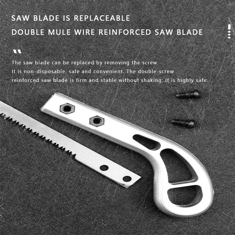 Handsaw Garden Saw SK5 Steel Saw Tools W/ Wooden Handle Woodworking Saw 340mm Convenient For Wall Panel Bending