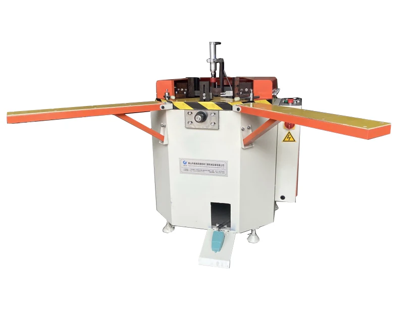 Aluminum Profile UPVC High-Accuracy Single Head Window Door Making Machine Electric Motor Hydraulic Corner Crimping Machine