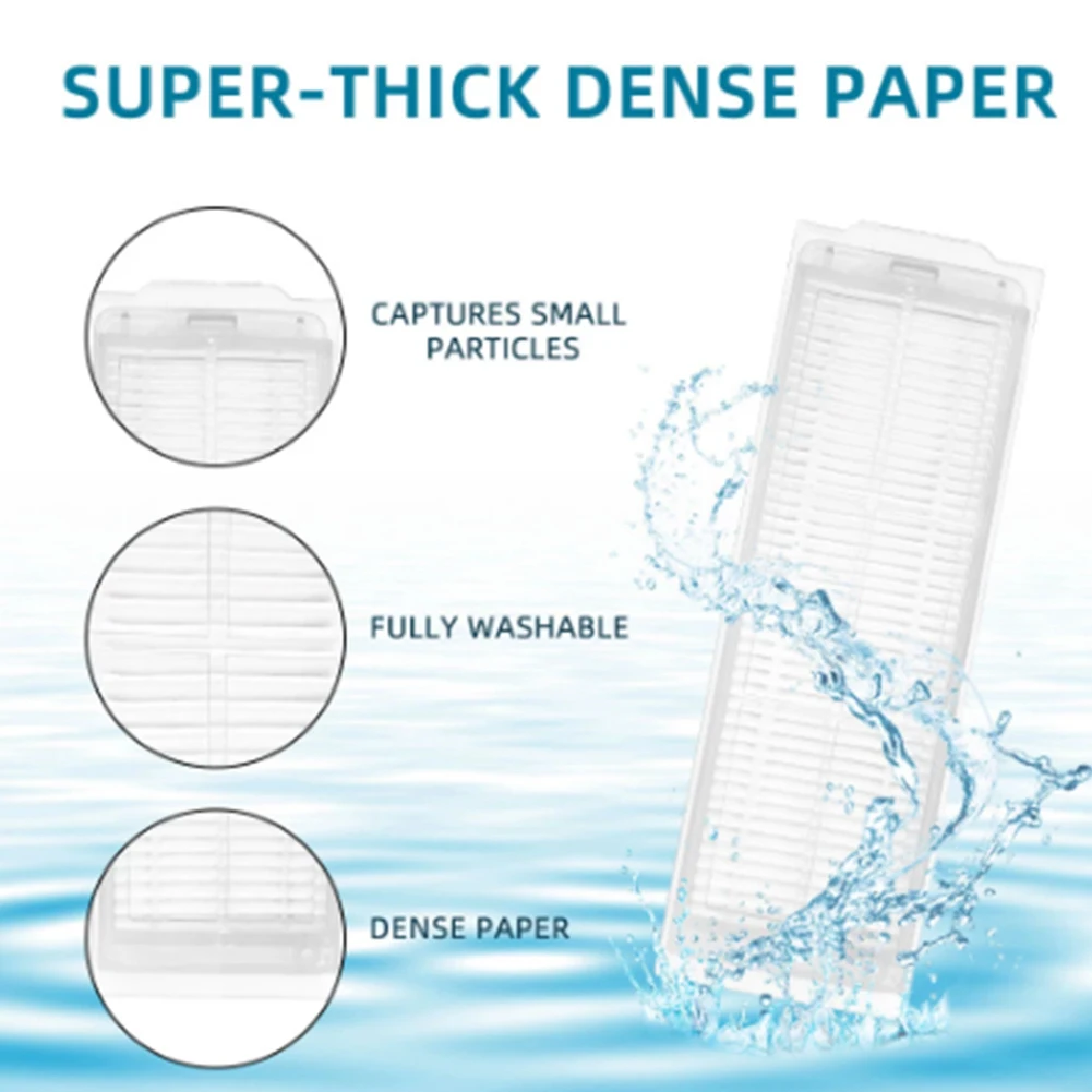 فلتر HEPA بديل لمكنسة شاومي مي روبوت ، ممسحة 2 برو ، MJST1S ، 2 لايت ، ملحقات فلاتر ، قطع غيار