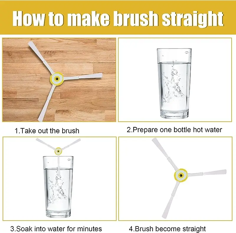 Боковая щетка для iRobot Roomba, запасные части для пылесосов iRobot Roomba 500, 600, 700, 550, 560, 630, 650, 3 шт.