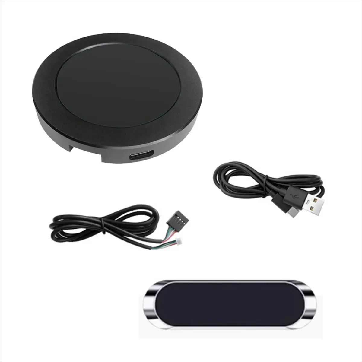 (ABGQ) 2.1inch CPU/GPU Cooler Round LCD Display, AIO Computer Temp Monitor for Water Cooling Systems, PC Sensor Panel