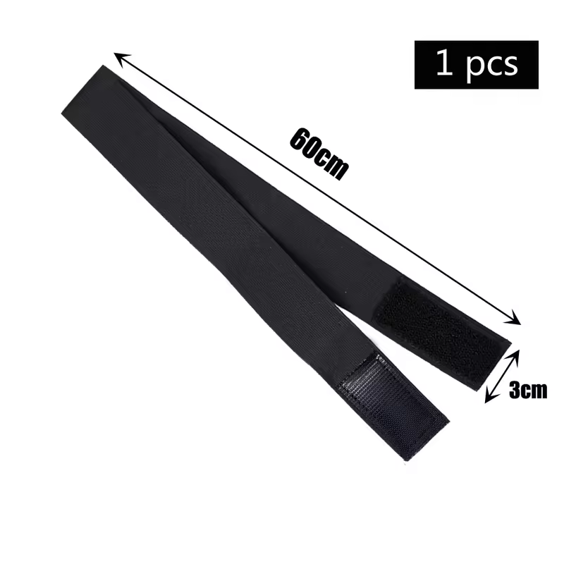 Fashion Hair Elastic Band For Wigs Adjustable Edge Scarf Elastic Headband With MagicTape for Women Lace Wigs - Image 20
