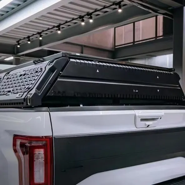 For Ranger T9 2023-2024 JD10 Aluminum Alloy Multi-Function Canopy New All-Weather Off-Road Large Pickup Cargo Security