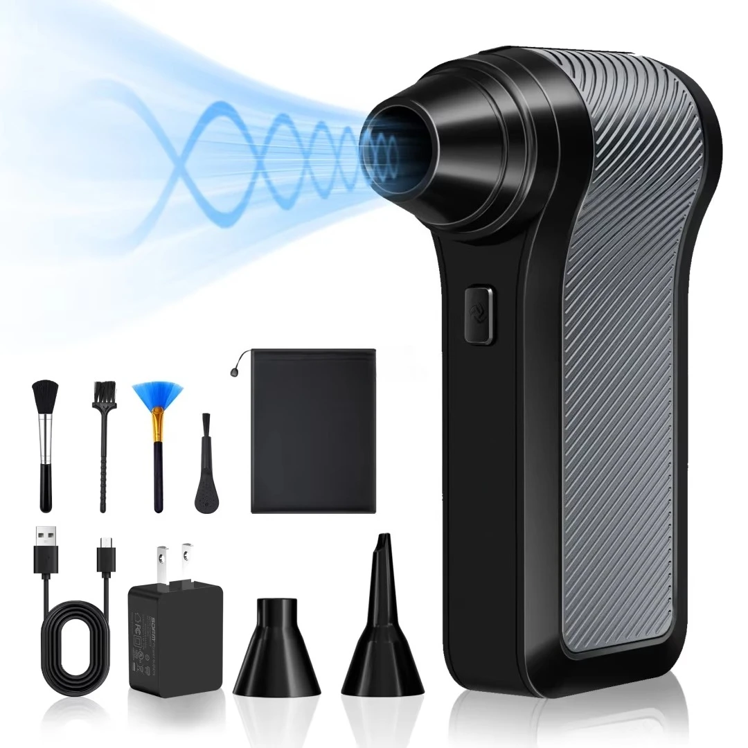 Powerful Handheld  Blower Portable Air Duster Jet Vacuum Cleaner Compressed Air Gun Tool for Car Cleaning