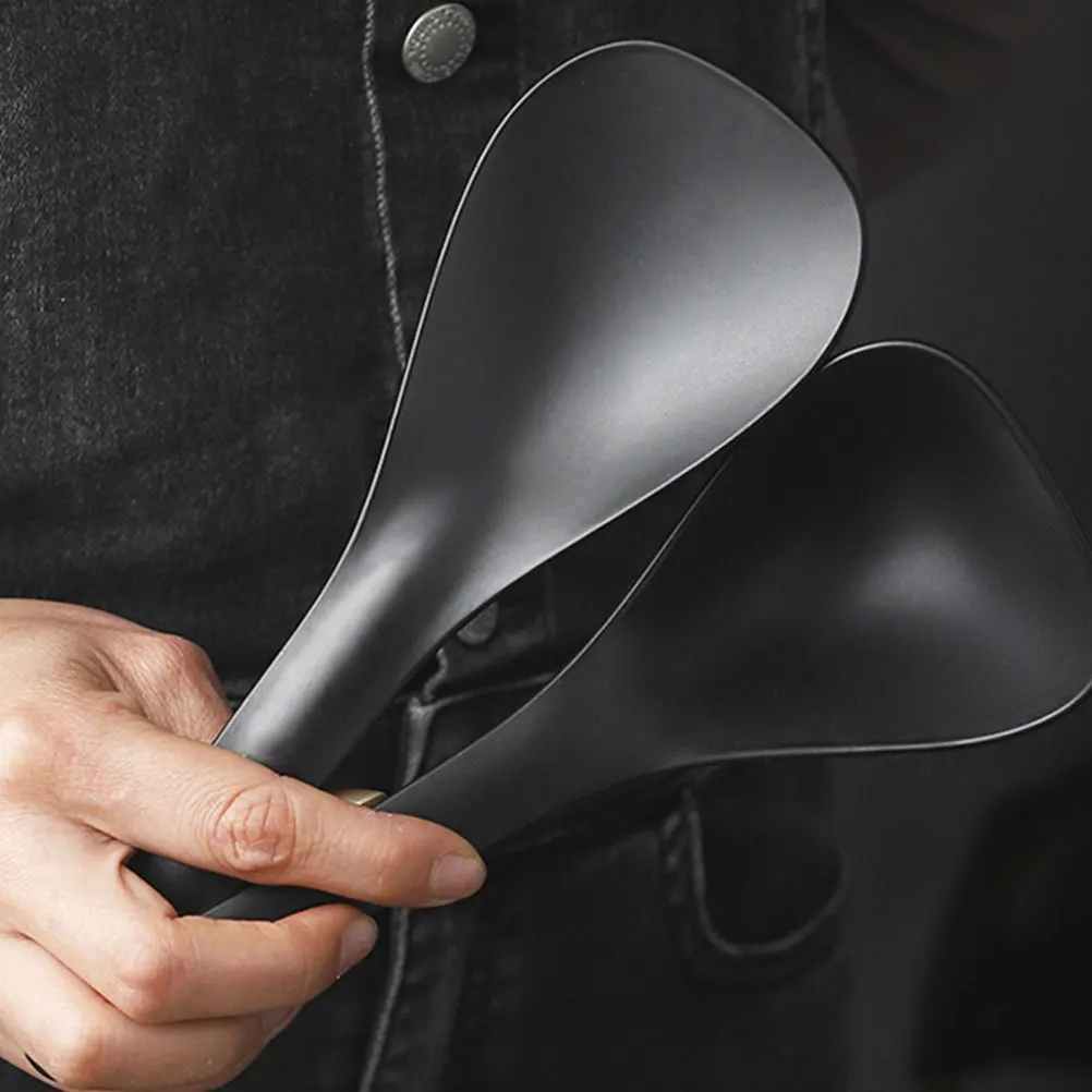 

2Sets Non-Stick Rice Paddle Soup Spoon Set Versatile Kitchen Tools for Serving Ramen and Soup Durable Stylish Ladle Spoon