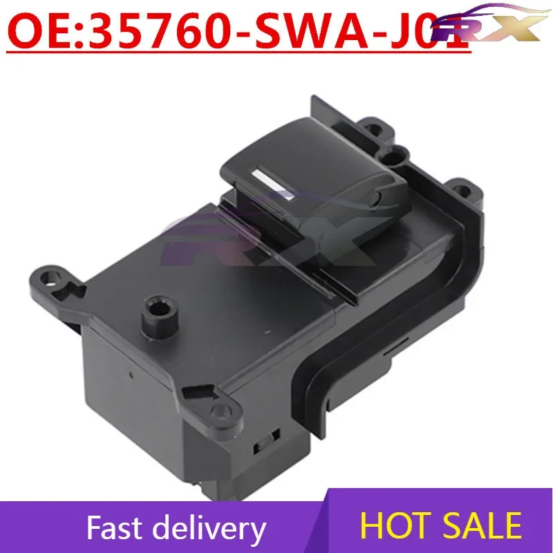 NEWM:35760-SWA-J01  Power Window Master Control Switch For Honda Fit CRV