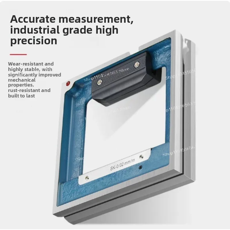 Industrial Machine Spirit Level Bar & Frame Type Mechanical Level Ruler 100‑150‑200‑300mm For Machinery Alignment